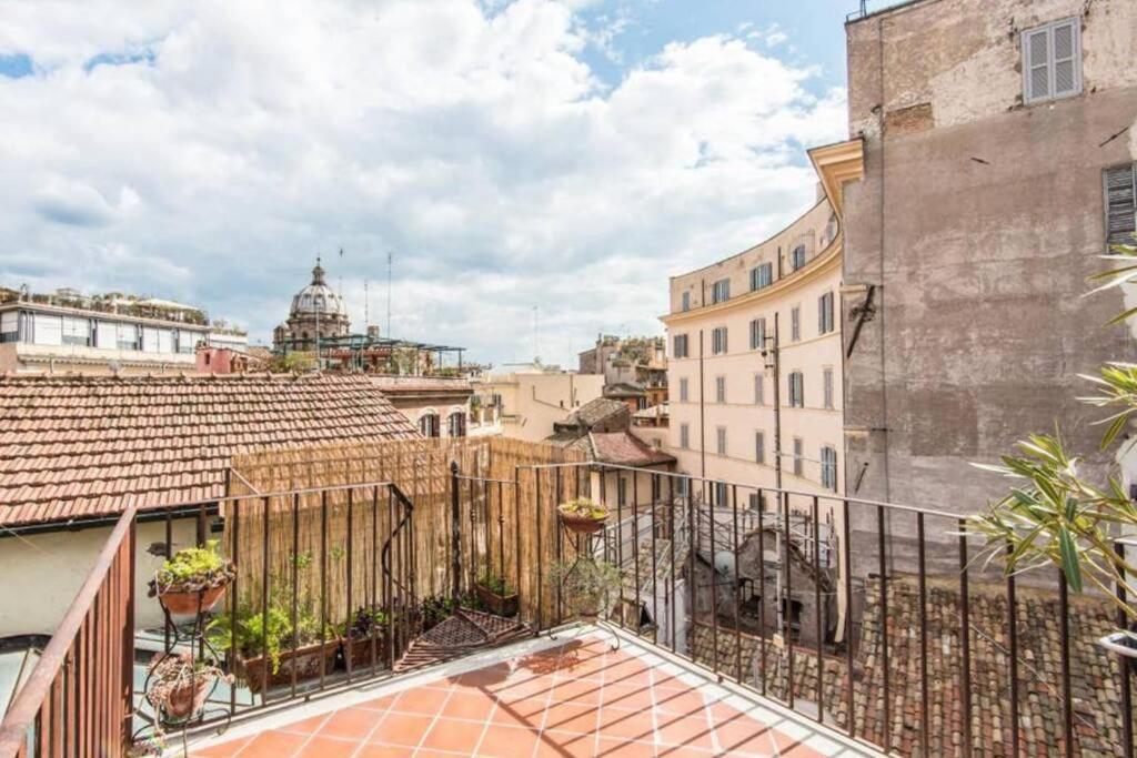 Pallaro Terrace Apartment Рим Екстер'єр фото