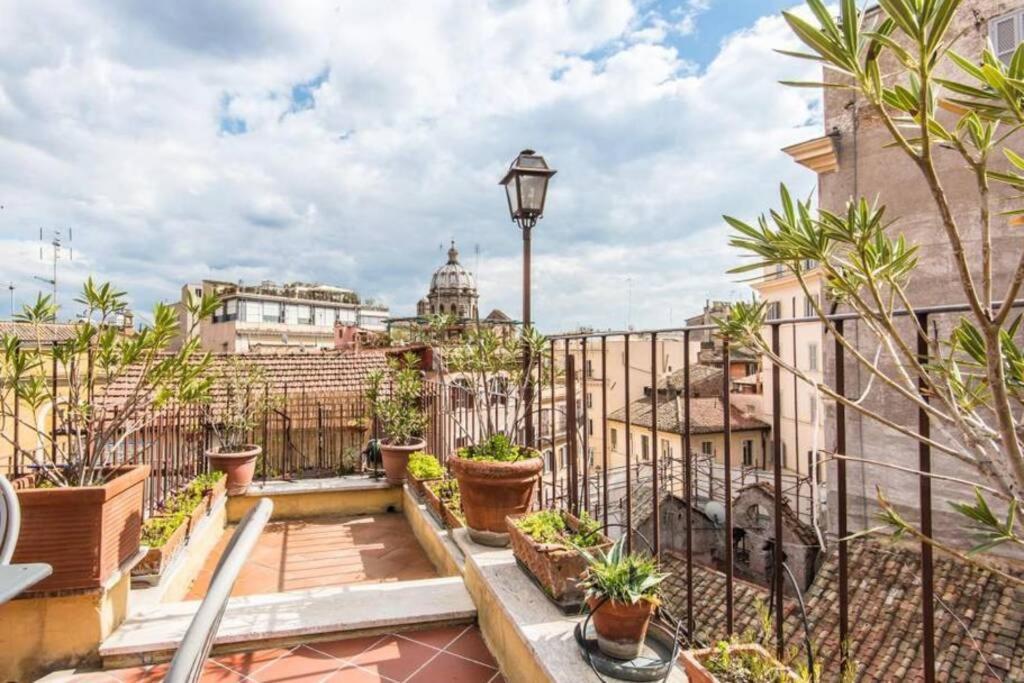 Pallaro Terrace Apartment Рим Екстер'єр фото