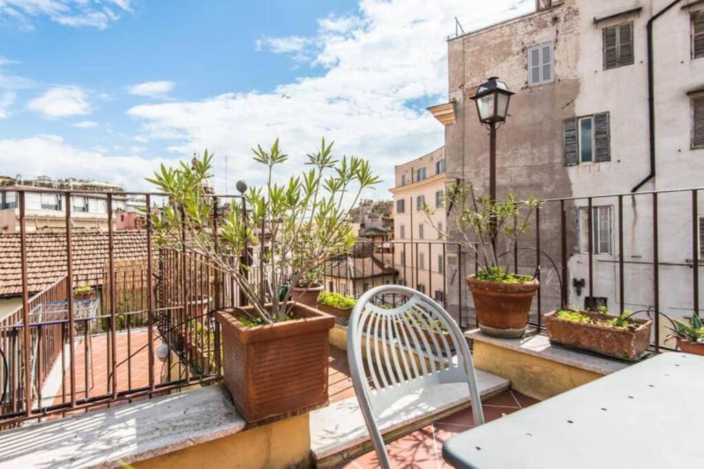 Pallaro Terrace Apartment Рим Екстер'єр фото