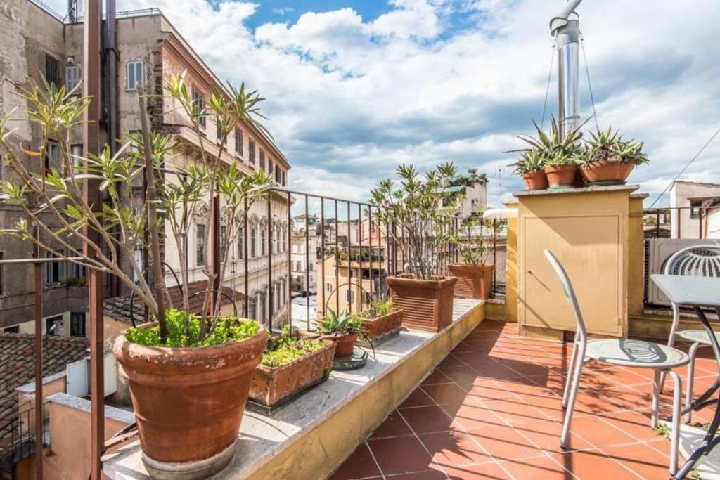 Pallaro Terrace Apartment Рим Екстер'єр фото