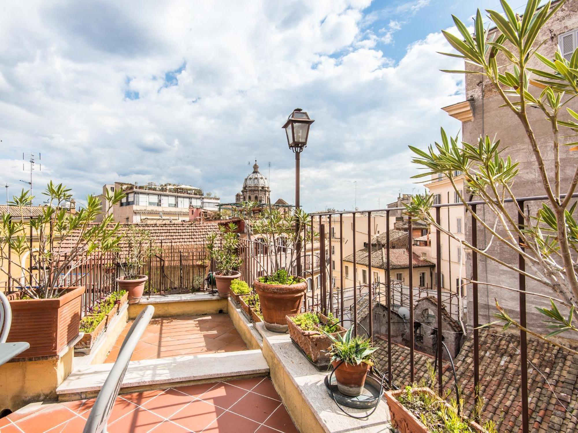 Pallaro Terrace Apartment Рим Екстер'єр фото