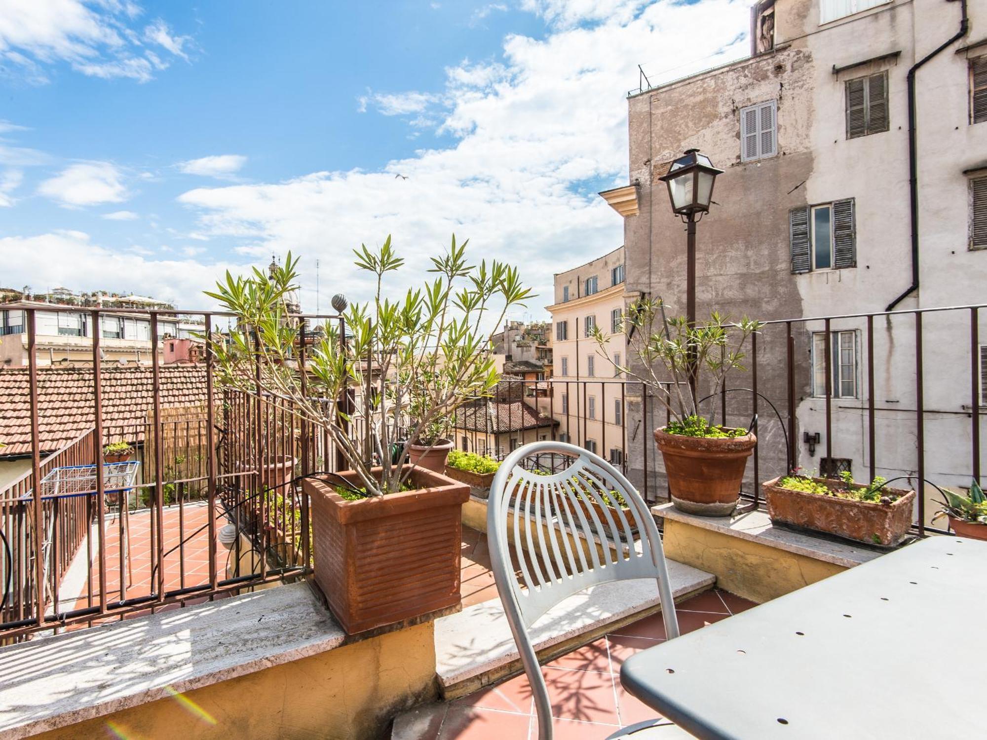 Pallaro Terrace Apartment Рим Екстер'єр фото